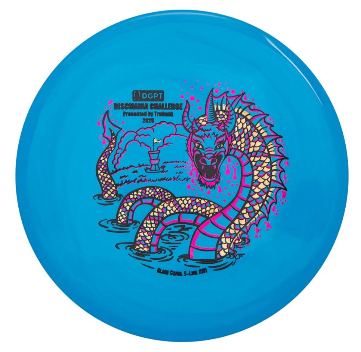 S-Line Glow Swirl MD1 - Discmania Challenge